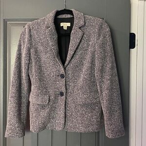 Black and white Appleseed’s blazer